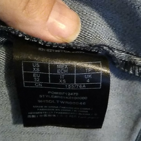 🌟HP🌟GUESS JEAN MINI DRESS - Picture 6 of 12